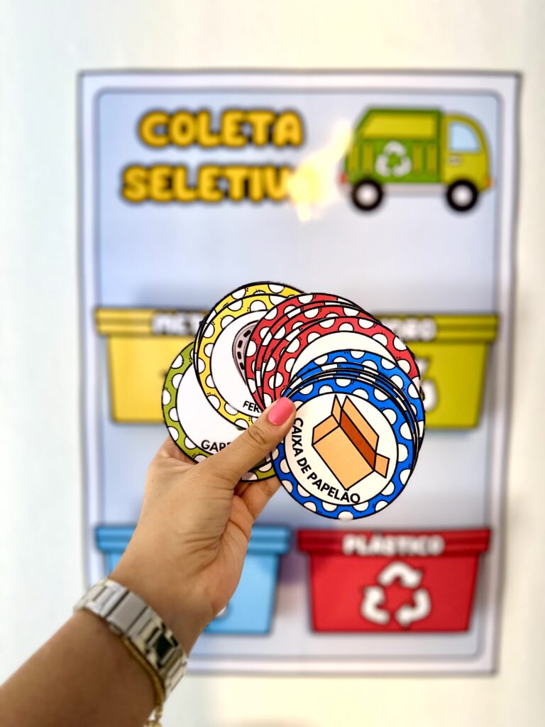 Cartaz Coleta Seletiva – Atividades Infantis – Loja de Recursos Pedagógicos