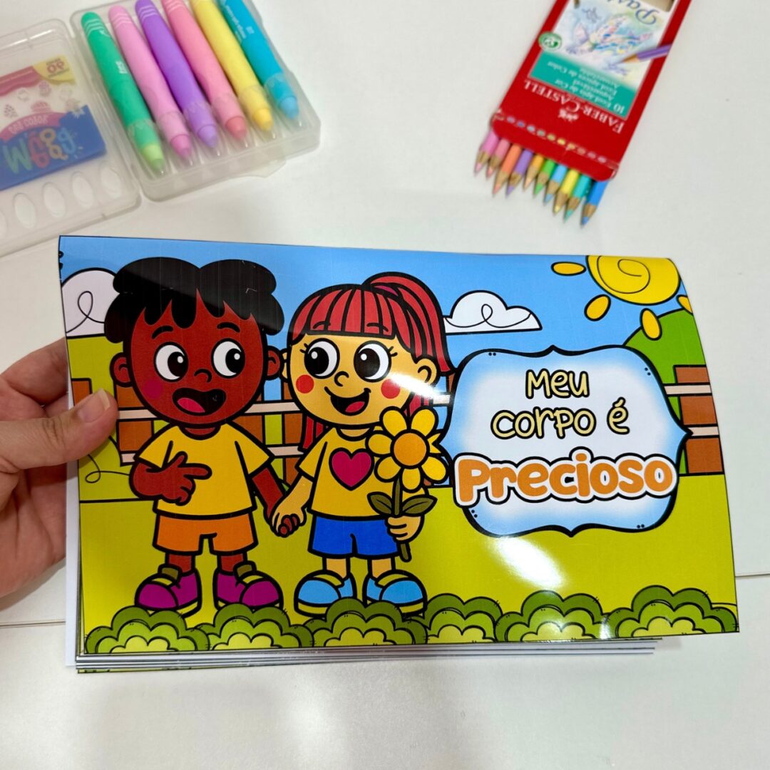 Livro 3D “Meu Corpo é Precioso”