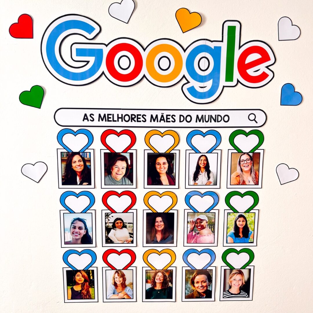 Painel Dia das Mães Google