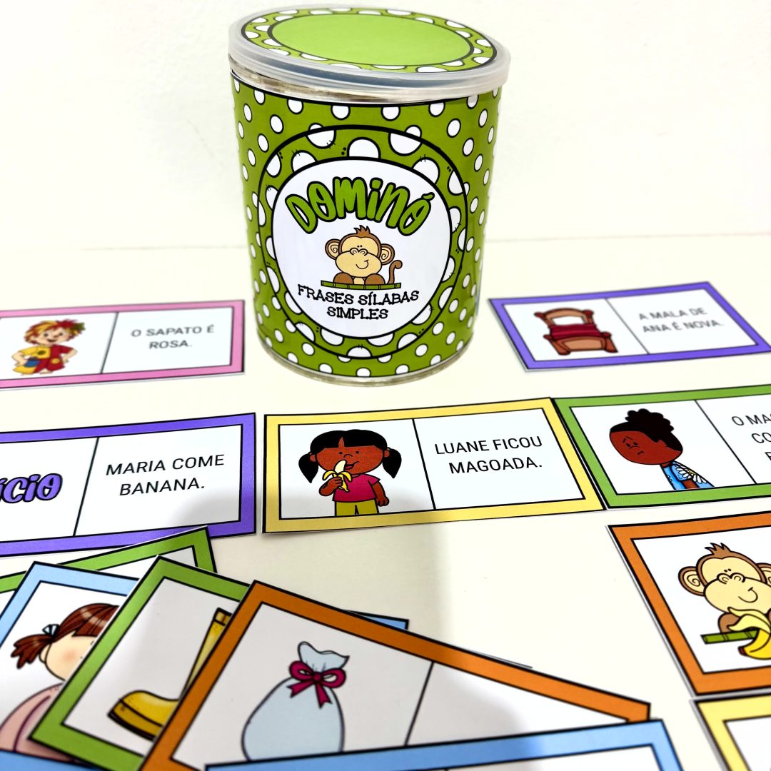 Dominó de Frases Sílabas Simples