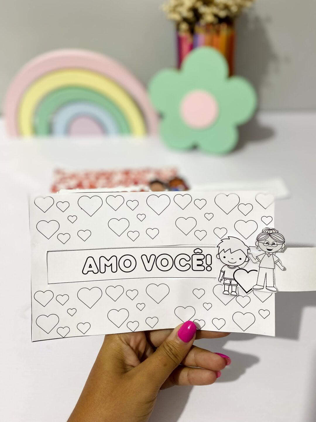 Cartão Interativo Amo Você - Image 4