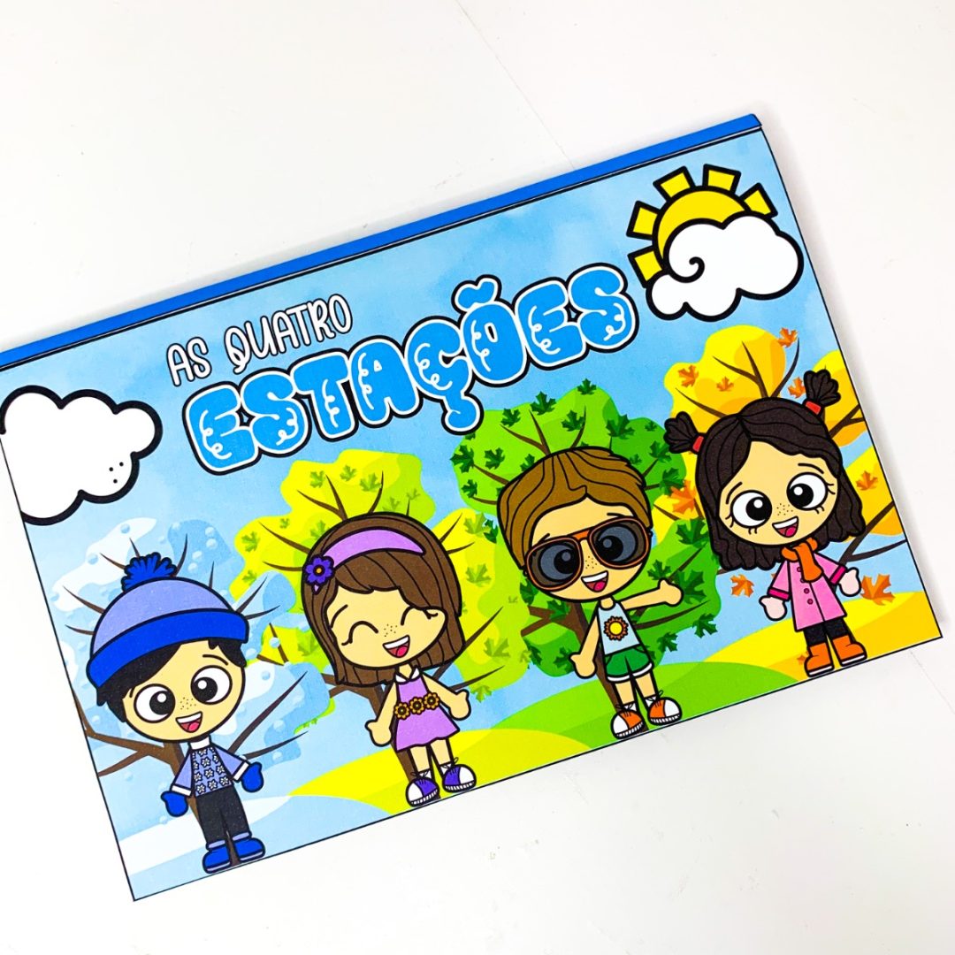 Livro 3D Quatro Estações