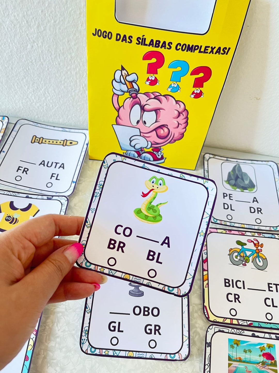 Jogo das Sílabas Complexas – Atividades Infantis – Loja de Recursos ...