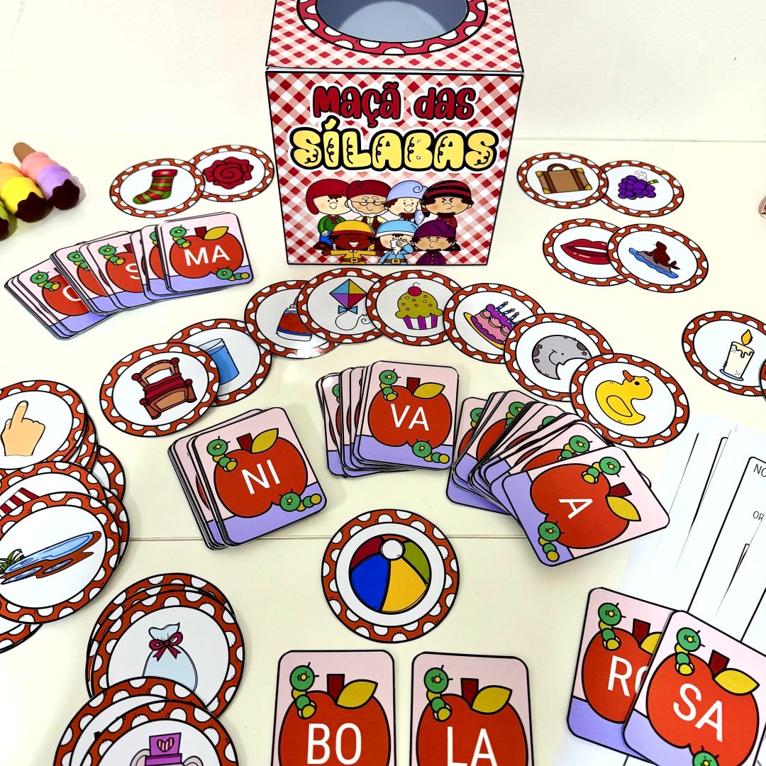 Kit Maçã das Sílabas
