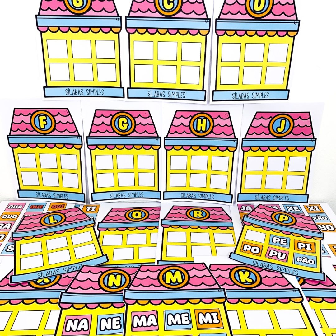 Casinhas das Sílabas Simples
