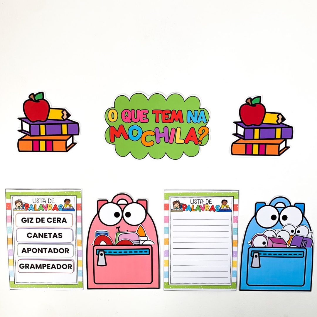 O Que Tem na Mochila? - Dia do Estudante