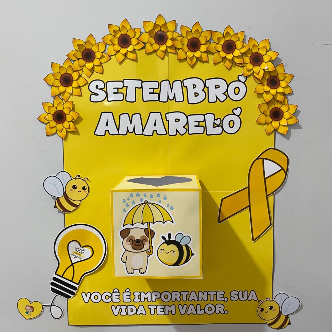 Painel e Cartão Setembro Amarelo