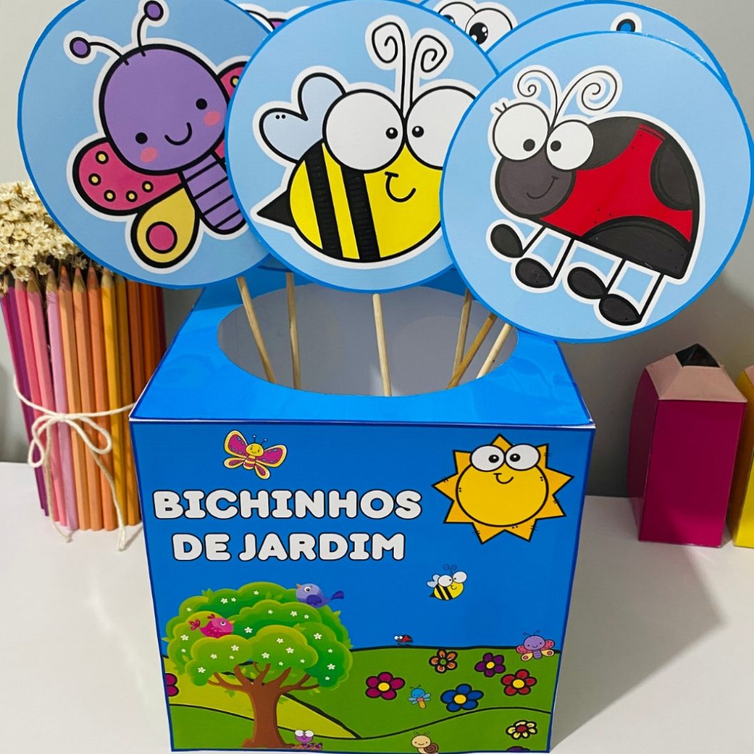 Caixa Bichinhos de Jardim