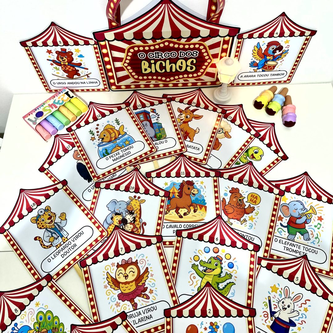 Sacola O Circo dos Bichos