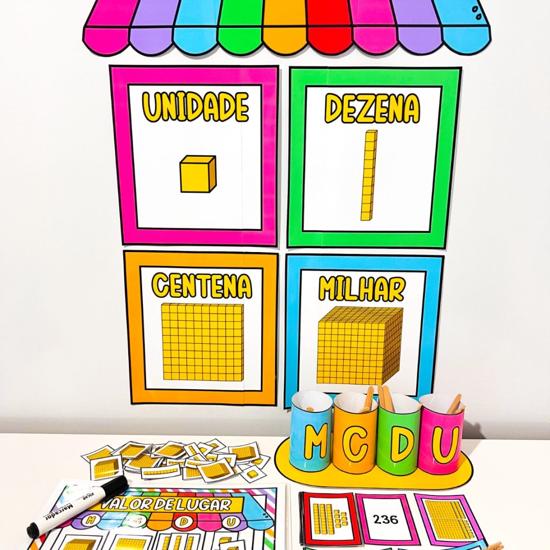 Kit Recursos de Material Dourado