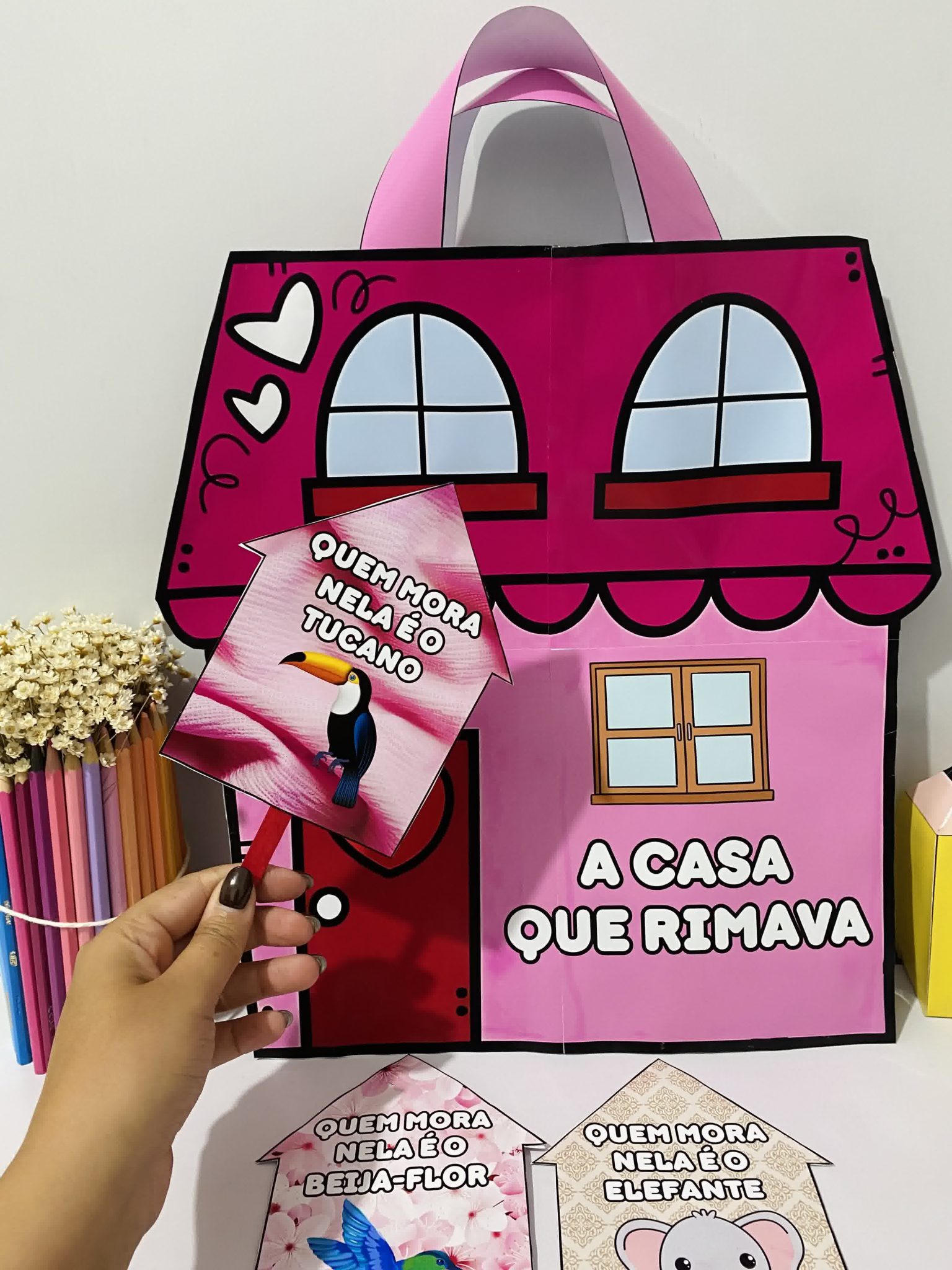 Rumava A Casa que Rimava – Atividades Infantis – Loja de Recursos Pedagógicos