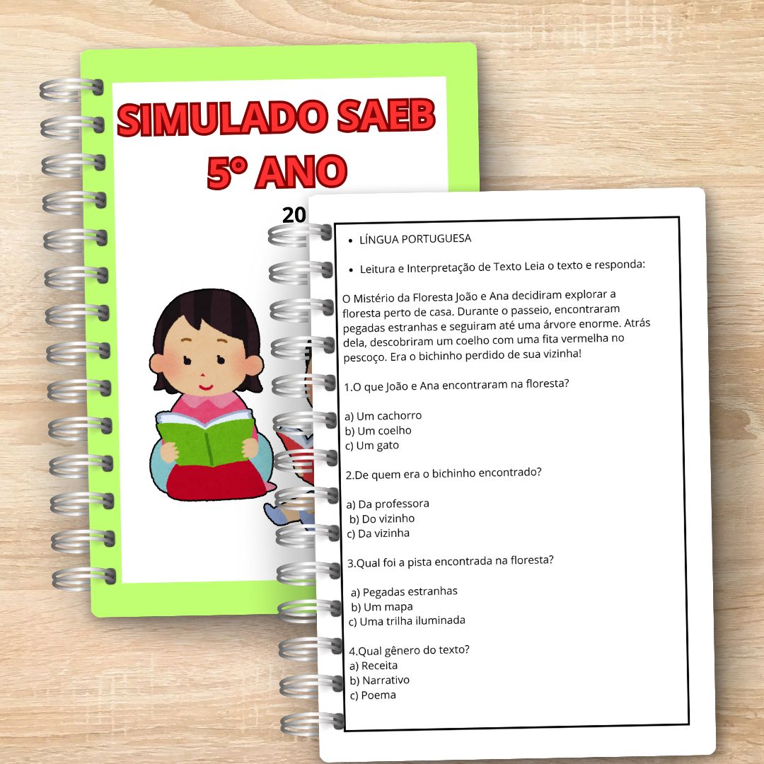 Simulado SAEB 5º Ano