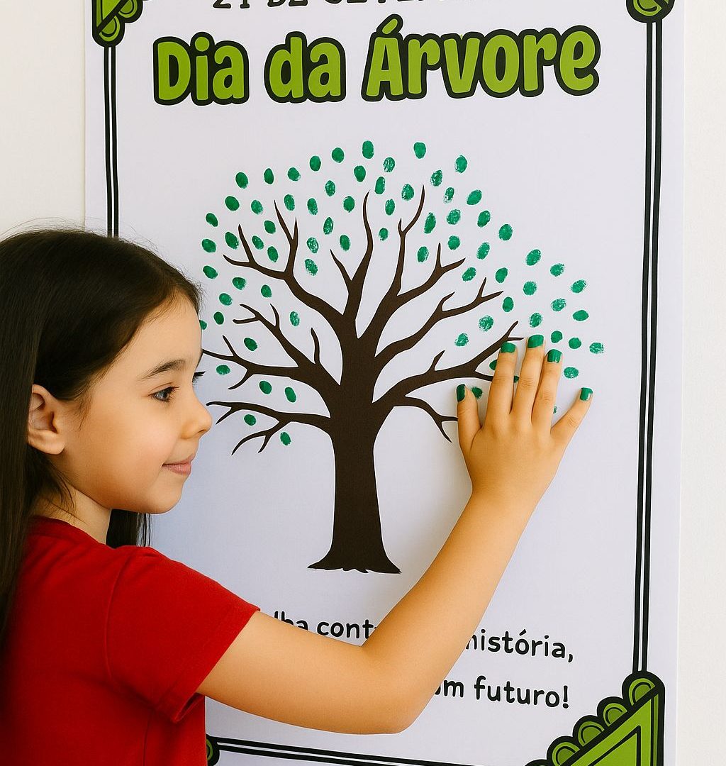 Cartaz Colaborativo Dia da Árvore