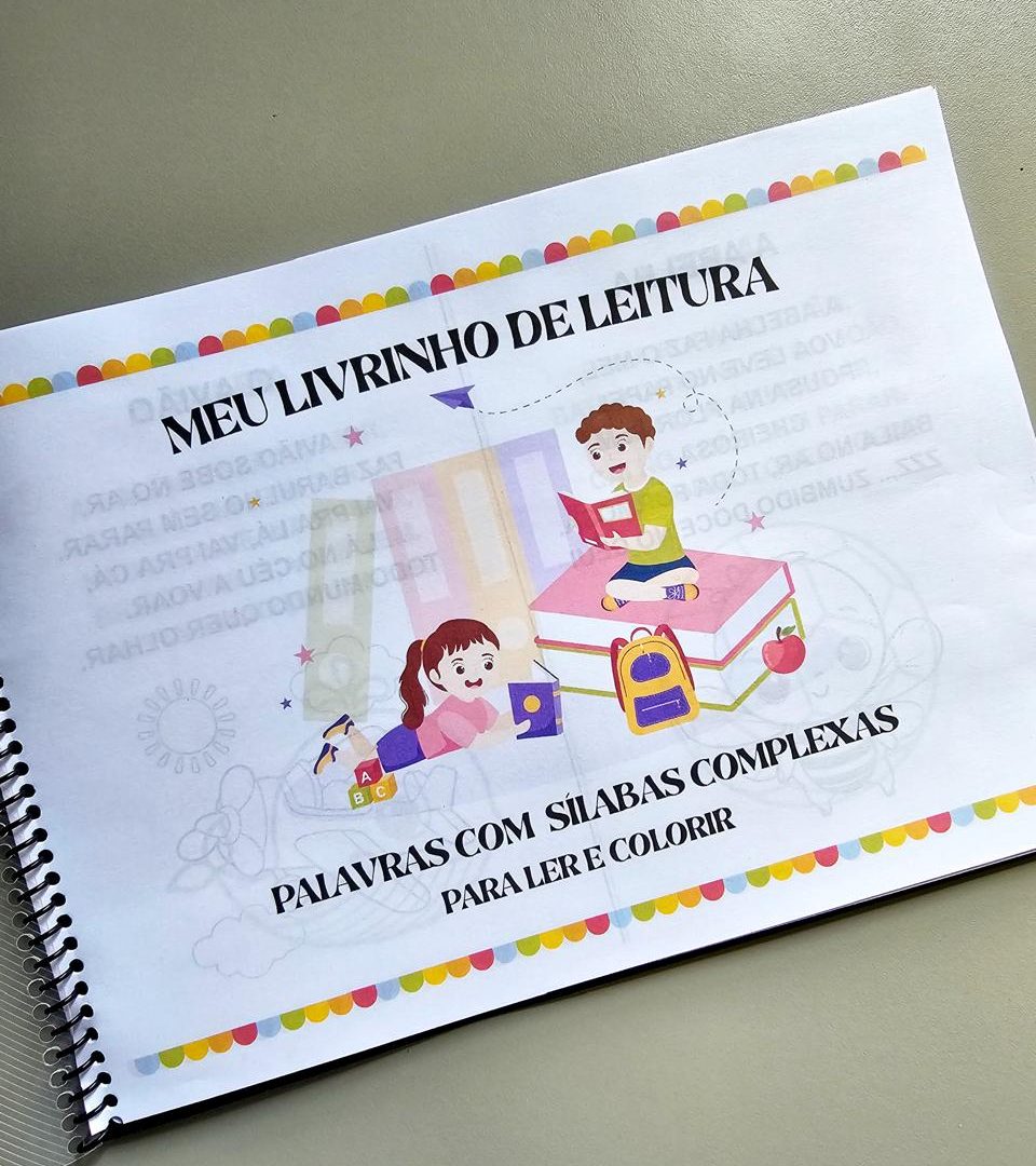 Meu Livrinho de Leitura – Para Ler e Colorir