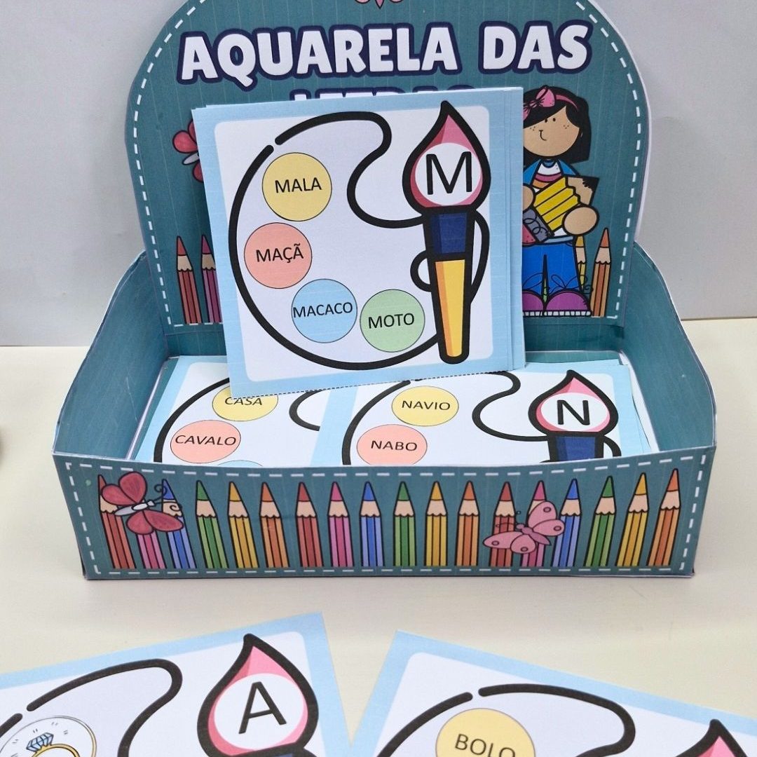 Jogo Aquarela das Letras