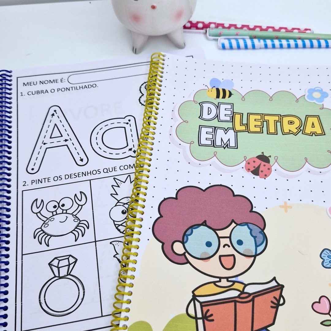 Caderno Educação Infantil – DE LETRA EM LETRA
