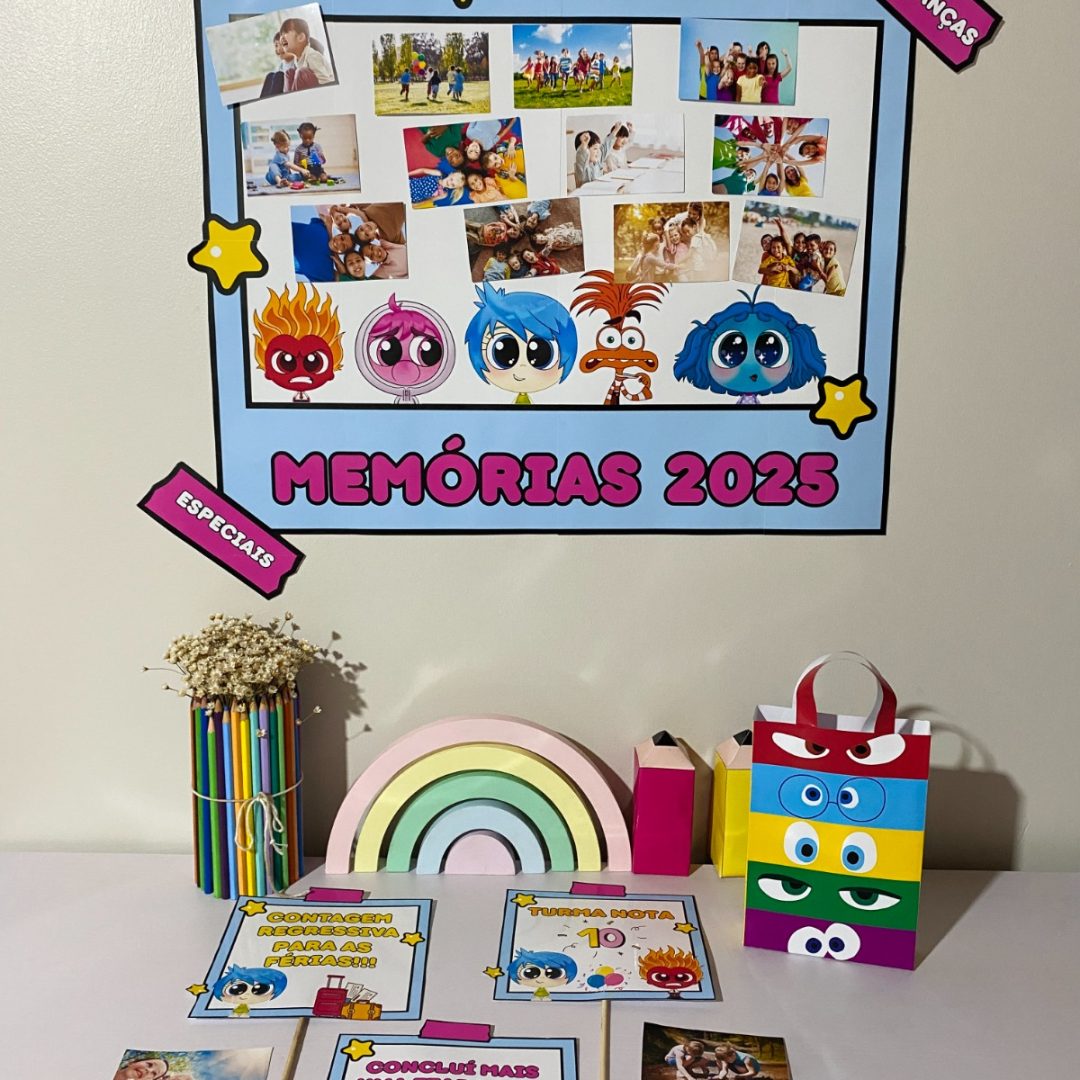 Painel Memórias 2025 Divertidamente