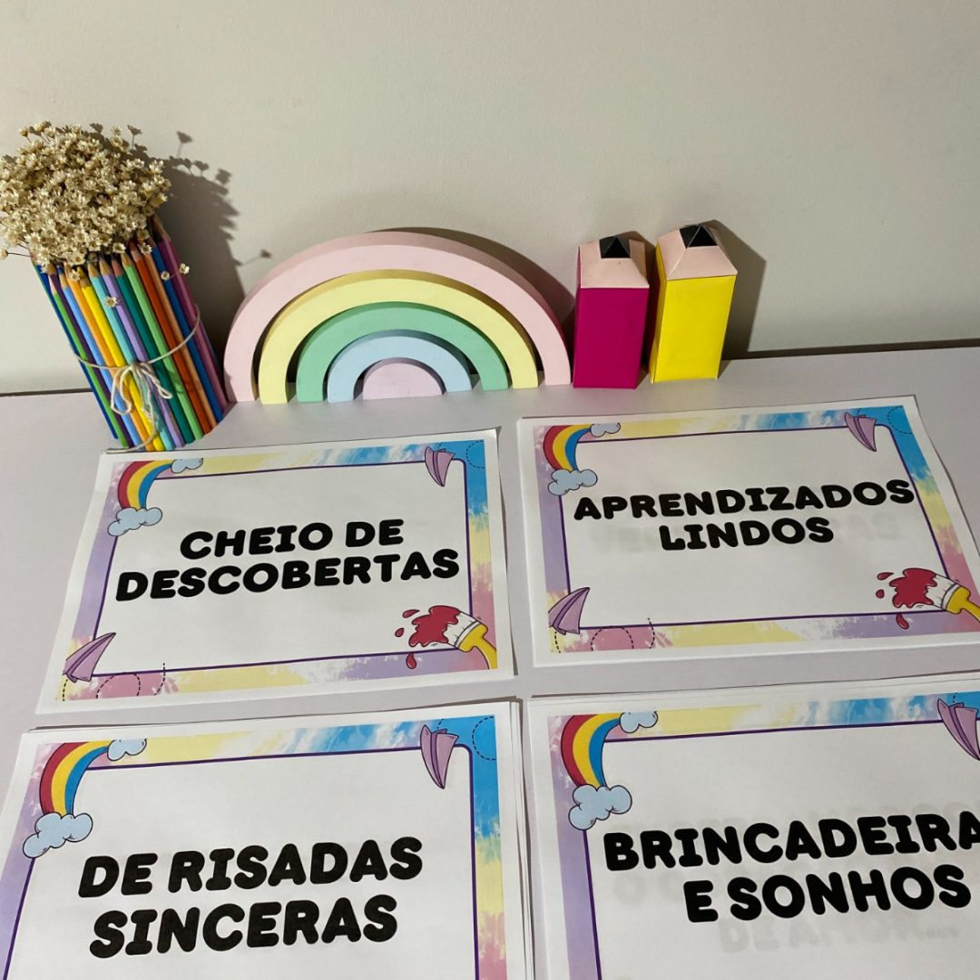 Plaquinhas de Apresentação