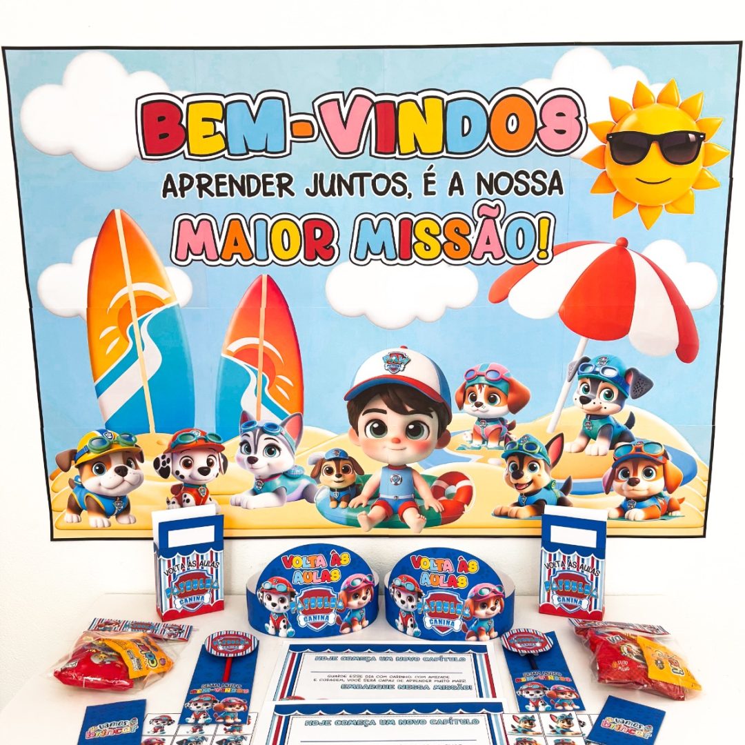 Volta às Aulas Patrulha Canina