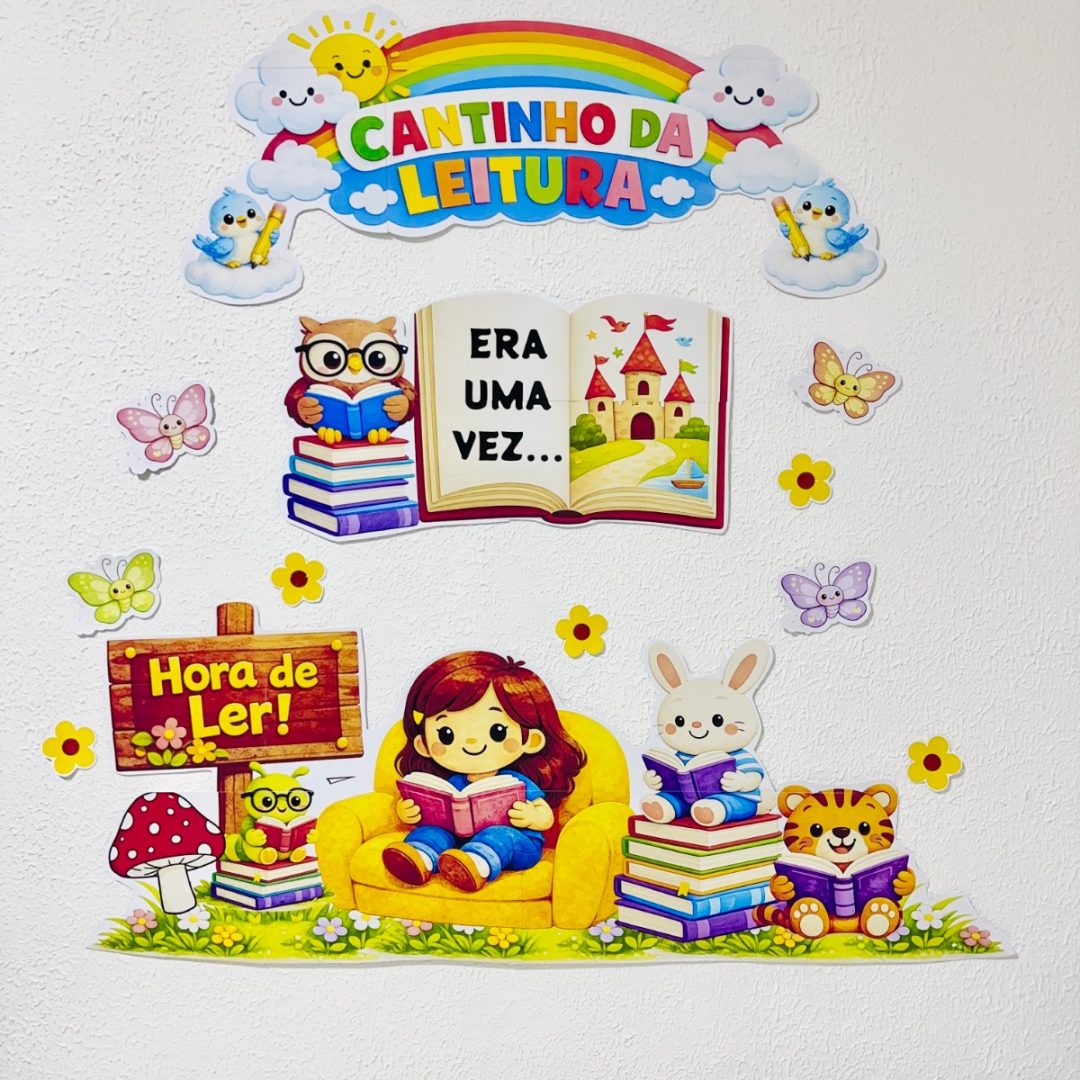 Painel Cantinho da Leitura