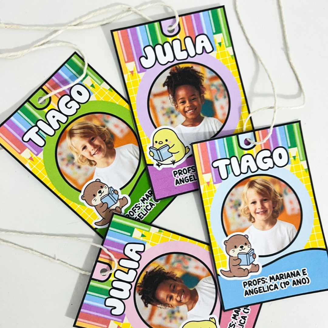 Placas de Pescoço Editáveis