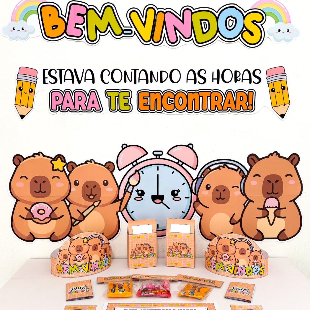 Volta às Aulas Capivara