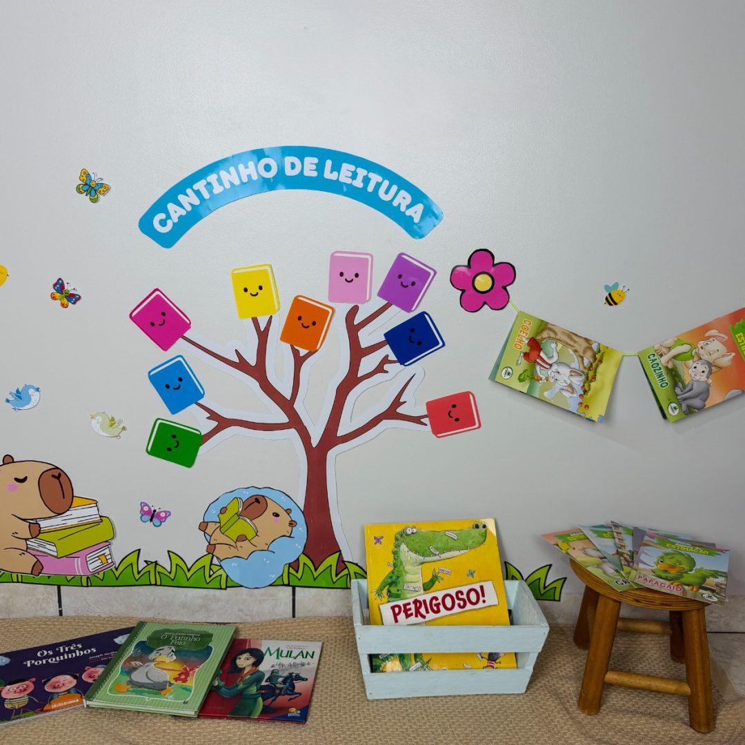 Painel Cantinho da Leitura