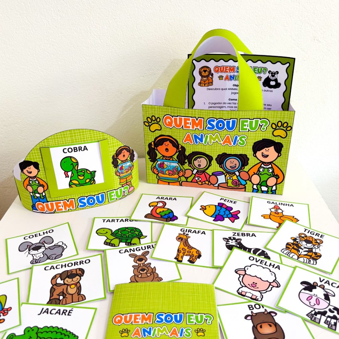Jogo Quem Sou Eu Animais