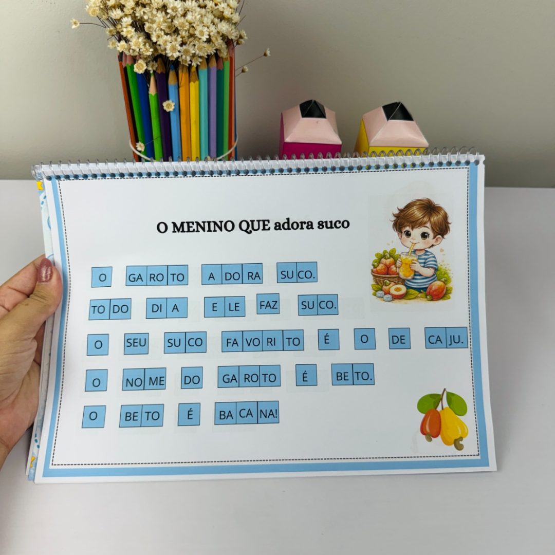 Apostila de Textos para Alfabetização