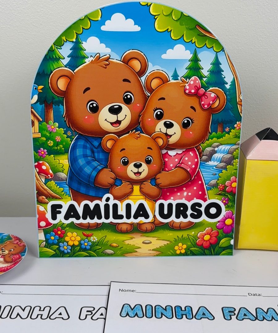 Luva Família Urso