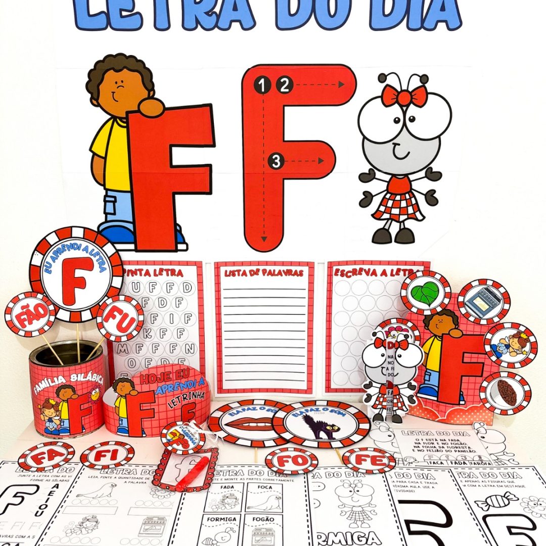 Kit Letra F