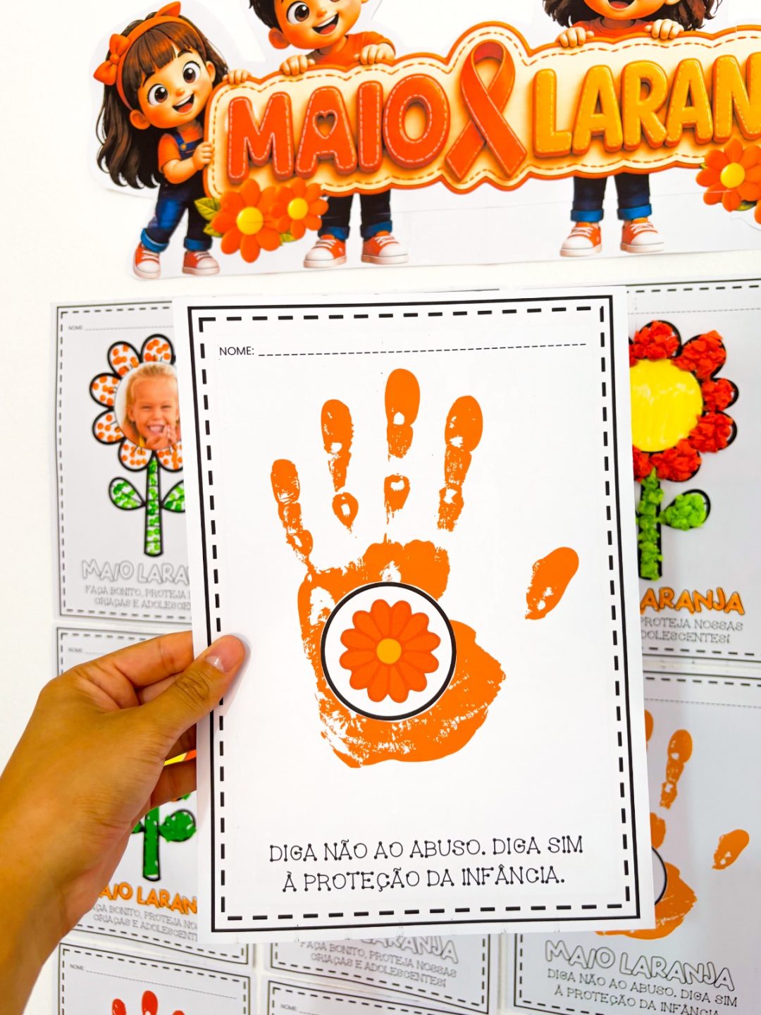 Atividade Maio Laranja – Atividades Infantis – Loja de Recursos Pedagógicos