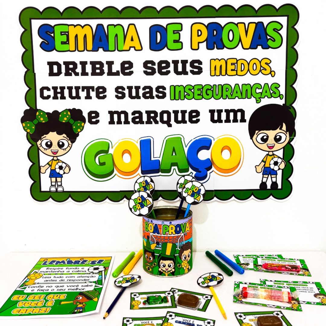 Semana de Provas tema Futebol