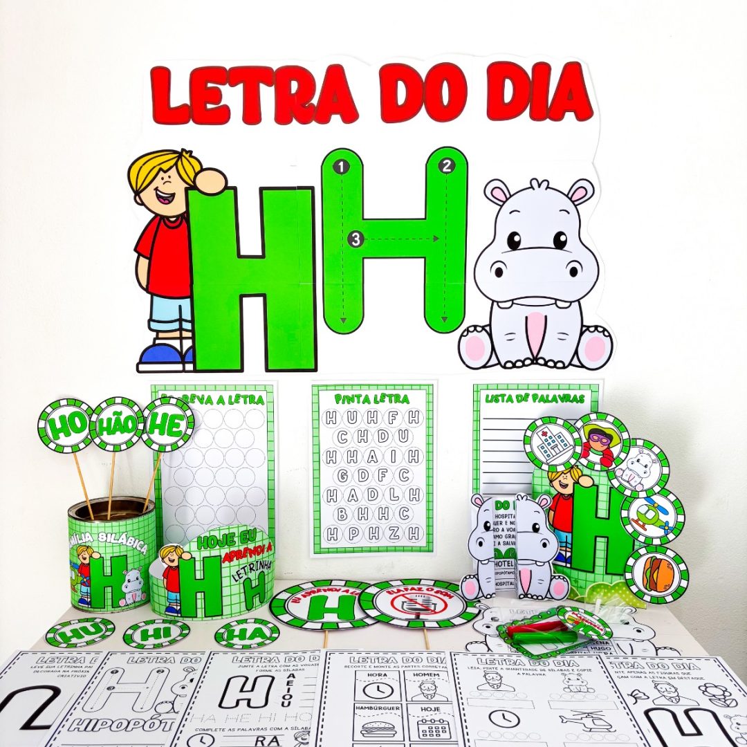 Kit Letra H