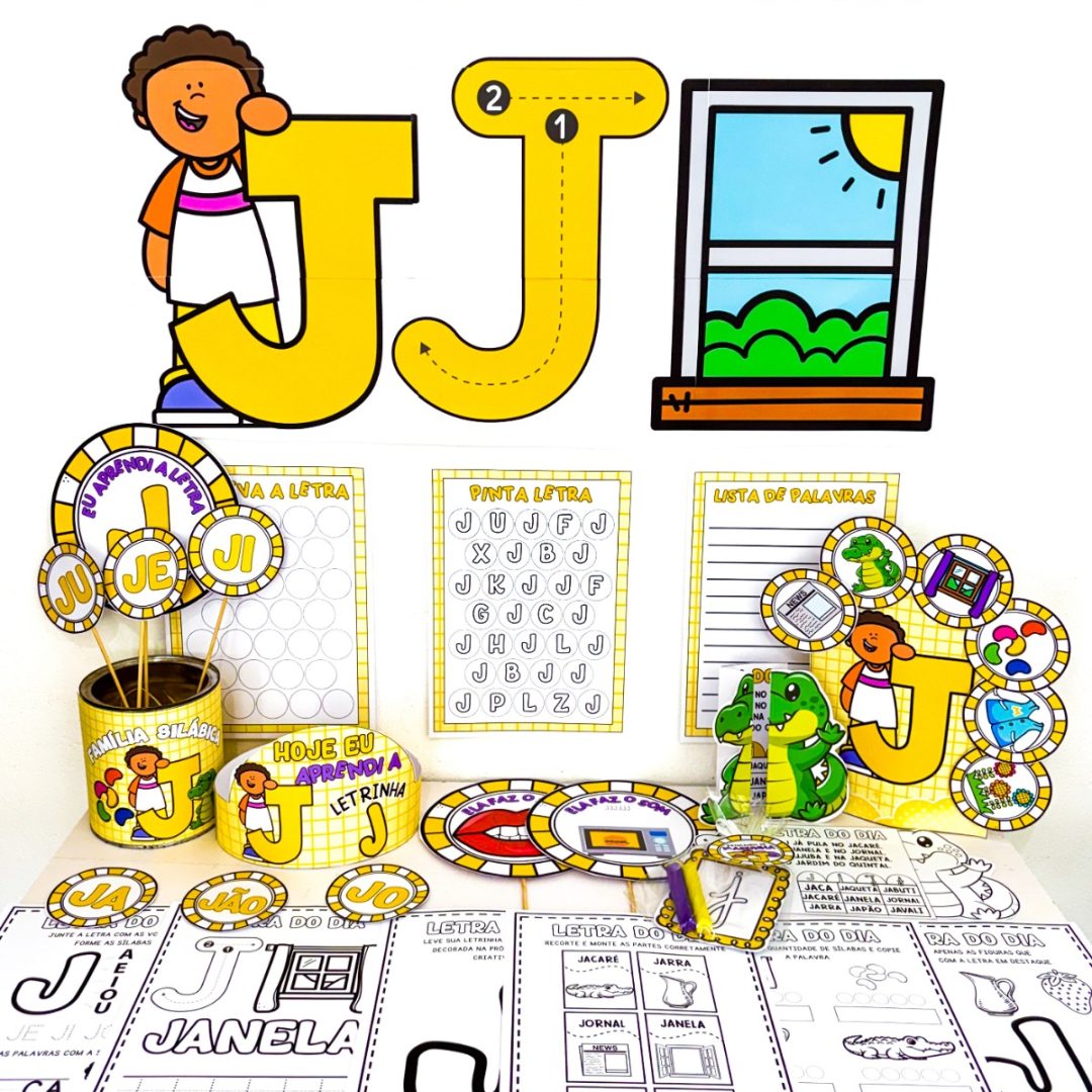 Kit Letra J