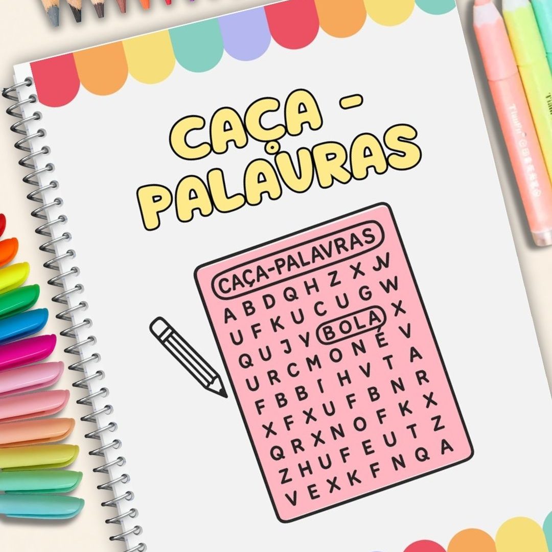 Caça-Palavras Sílabas Simples