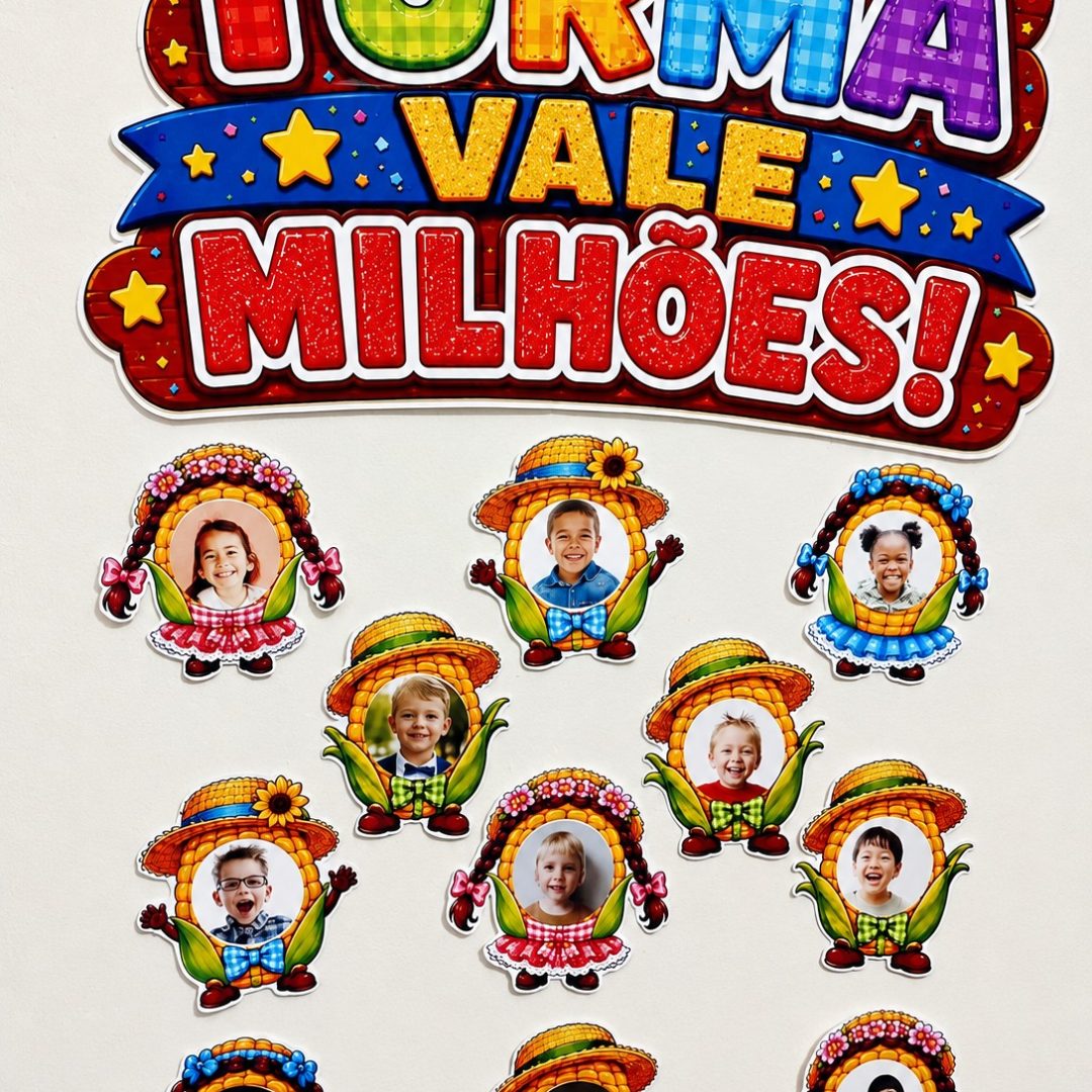 Painel Nossa Turma Vale Milhões