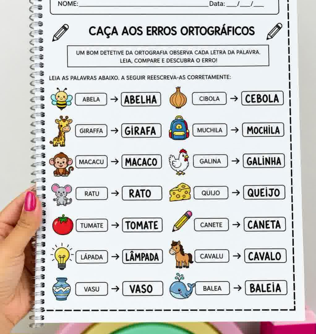 Apostila Ortografia e Alfabetização