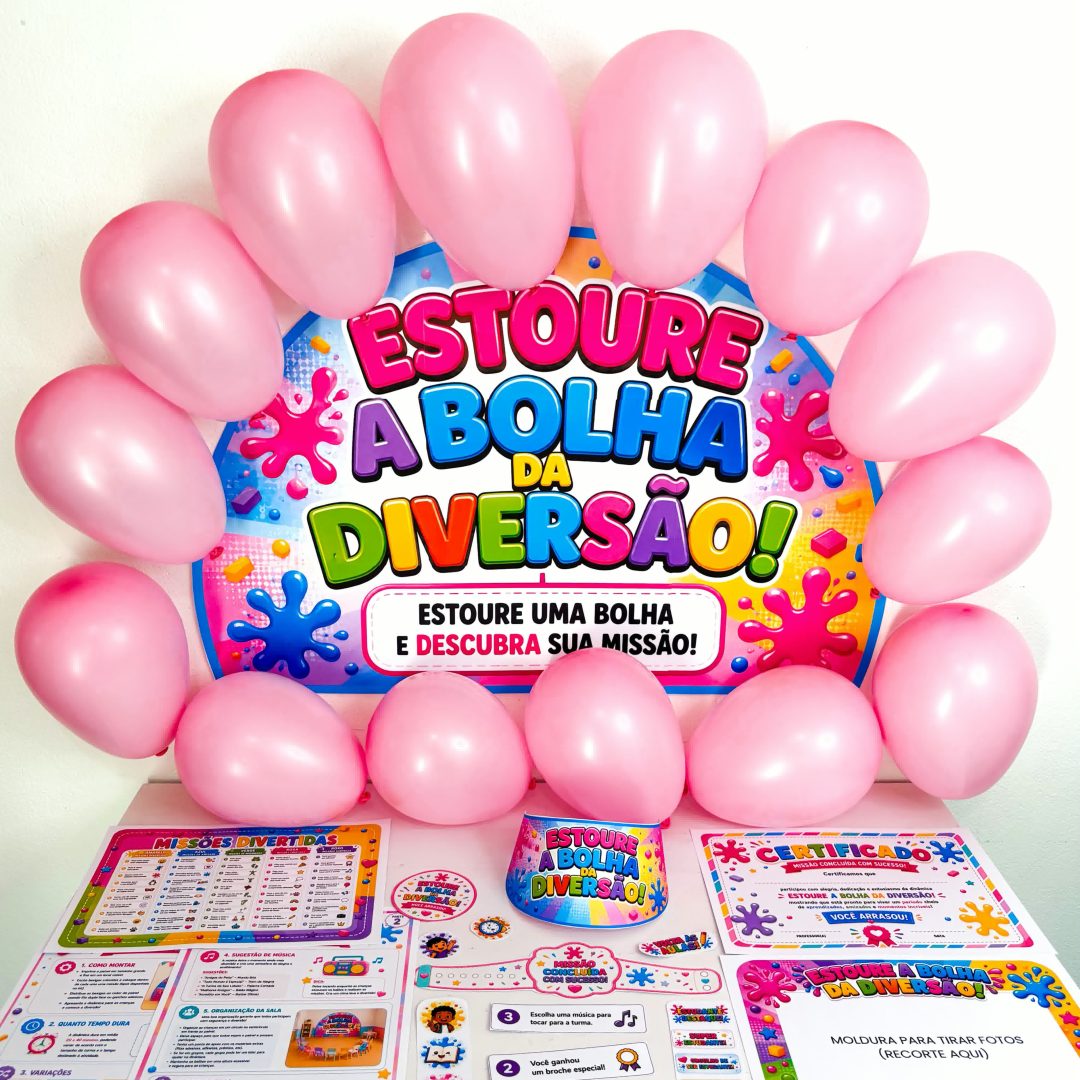 Estoure a Bolha da Diversão