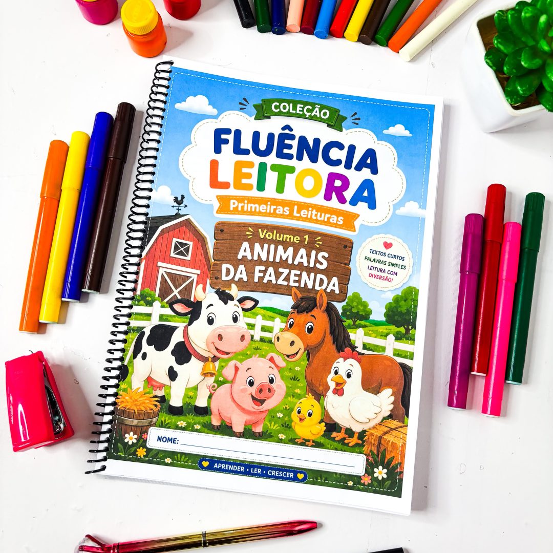 Fluência leitora - Animais da Fazenda