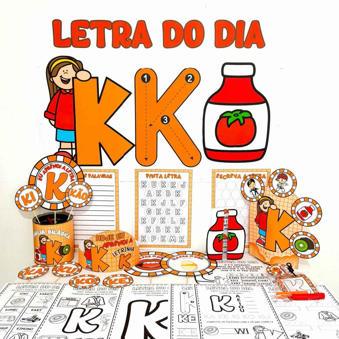 Kit Letra K