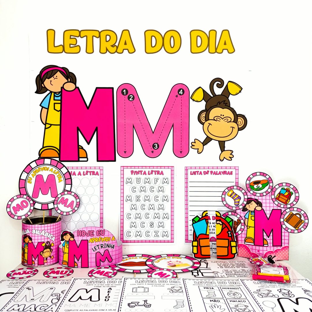 Kit Letra M
