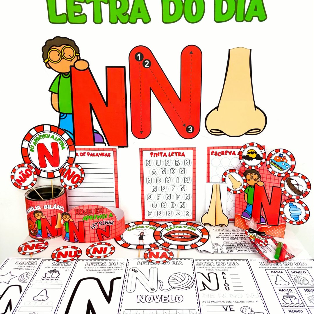 Kit Letra N
