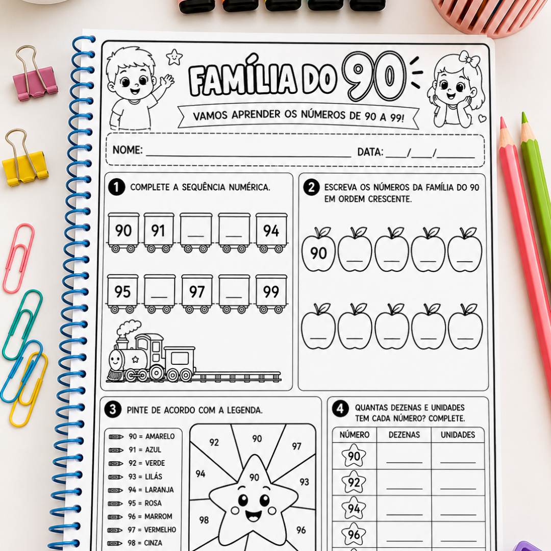 Apostila Matemática 1º ao 4º Ano