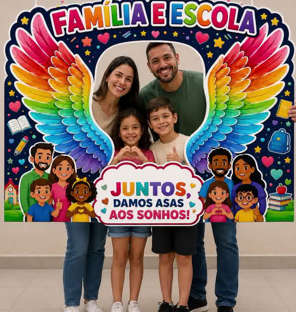 Painel Foto Família e Escola