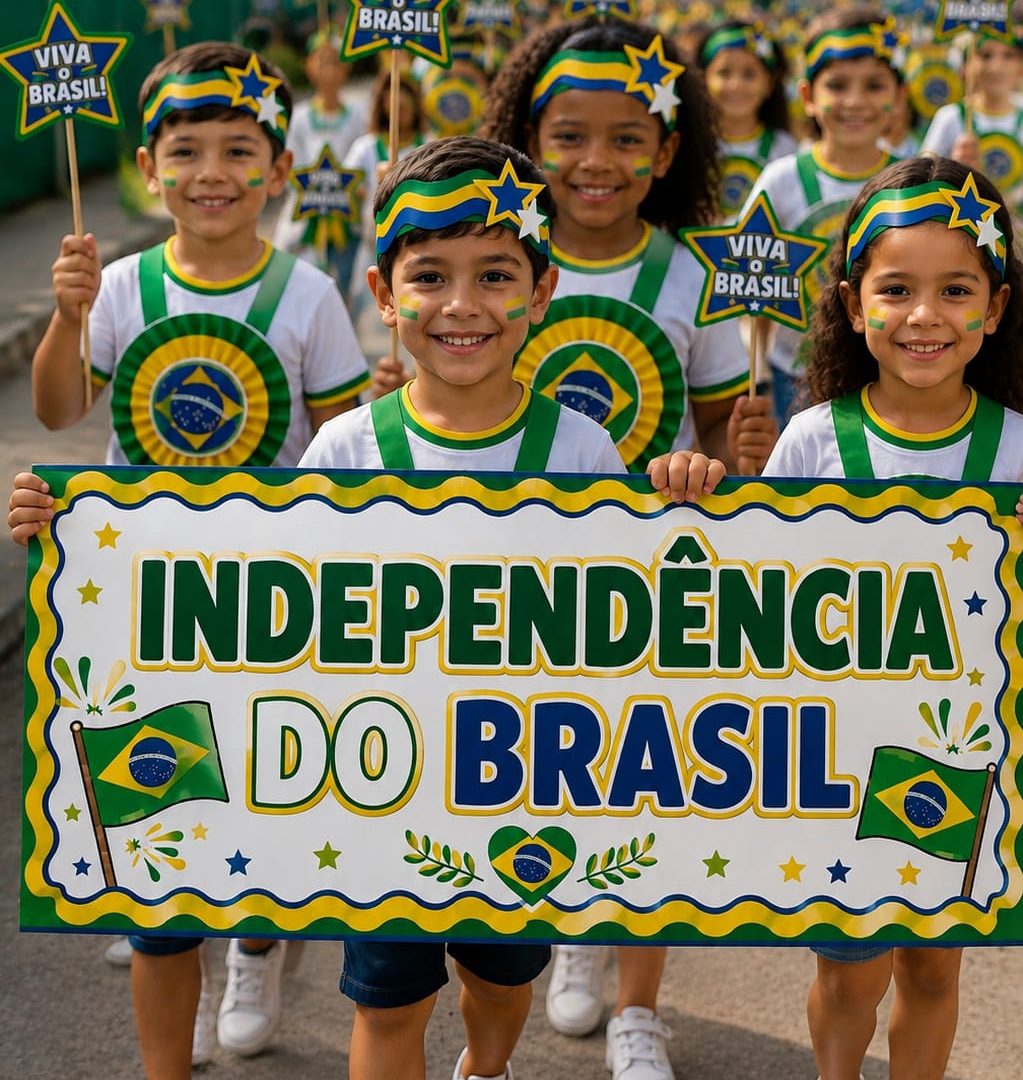 Kit Comemoração e Desfile Independência