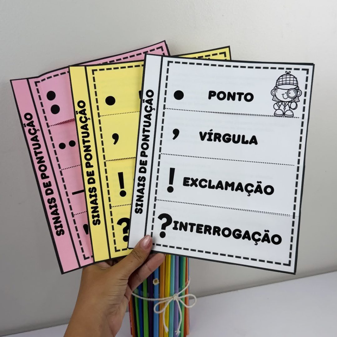 Flipbook Sinais de Pontuação