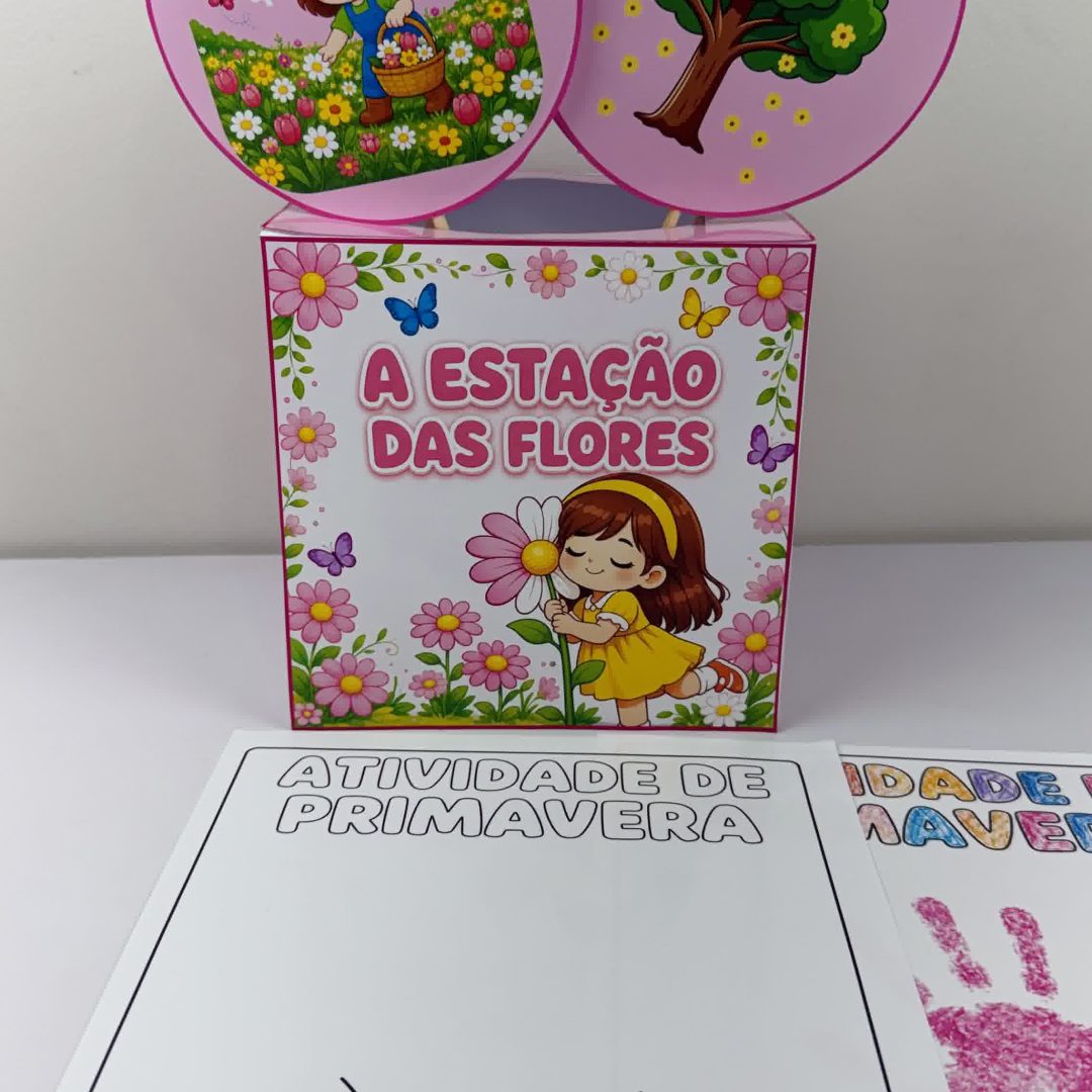 Estação das Flores - Atividade Primavera